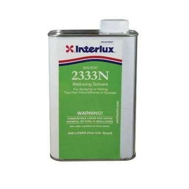 Interlux 2333n Reducing Solvent For Spraying Or Rolling - Quart
