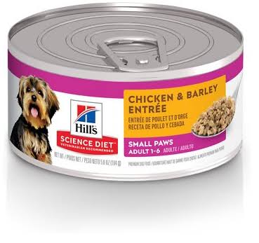 Hill's Science Diet Adult Small and Toy Breed Dog Food - Chicken and Barley Entrée, 5.8oz