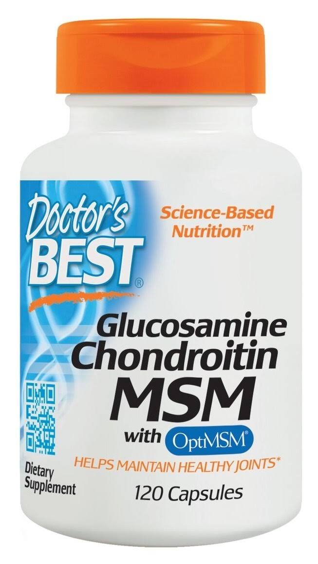 Doctor's Best Glucosamine Chondroitin MSM - 120 Capsules