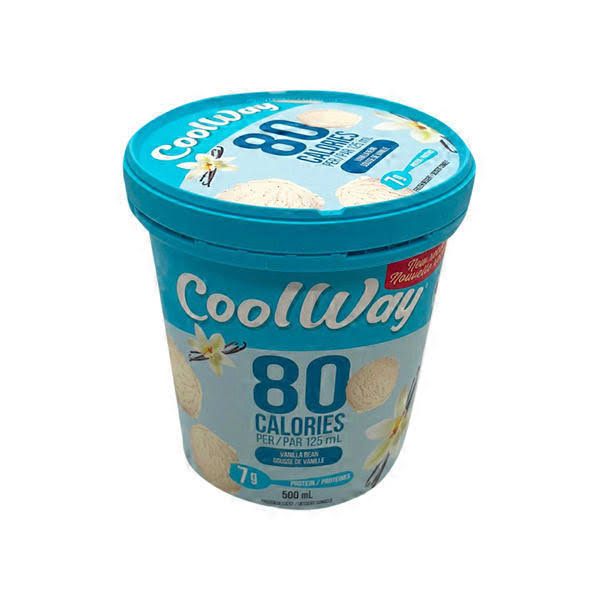 Coolway Vanilla Bean Ice Cream With 280 Calories