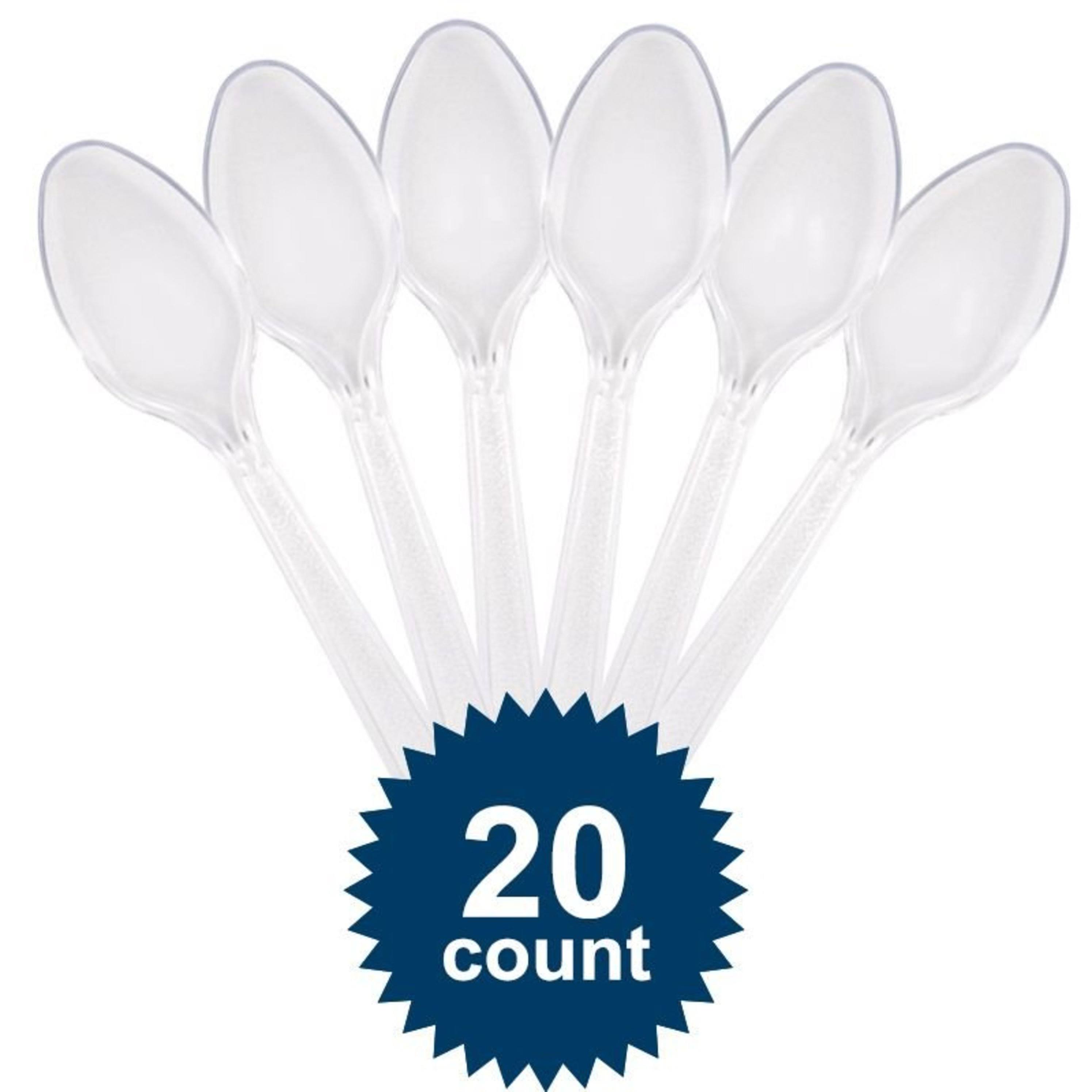 Clear Plastic Spoons