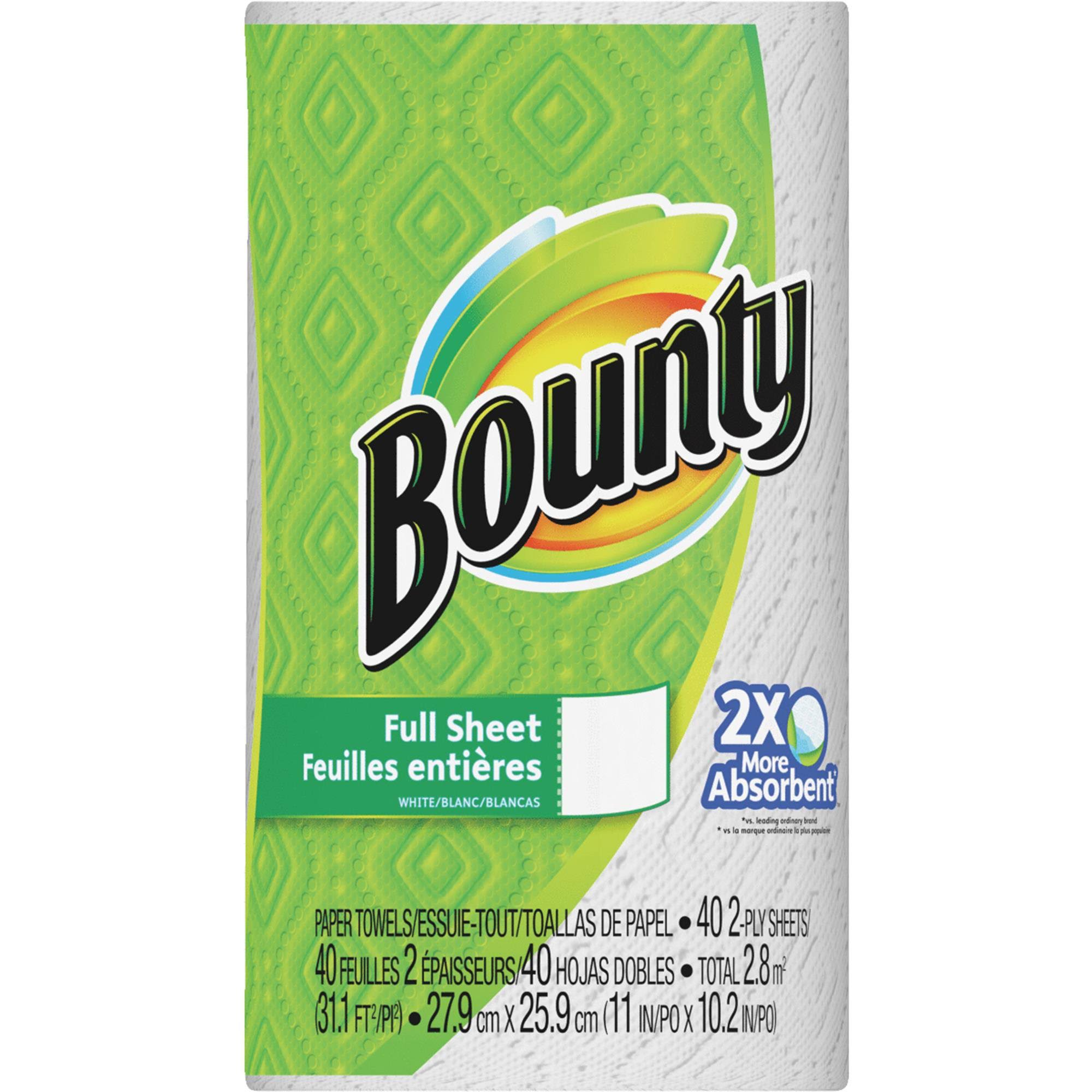 Bounty Towel Rolls - 2 Ply, 30 Rolls