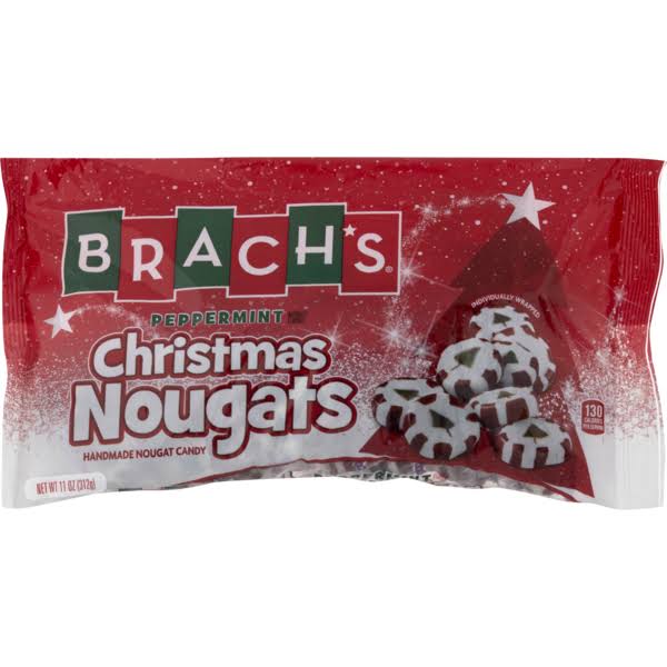 Brach's Christmas Nougats - Peppermint, 11oz