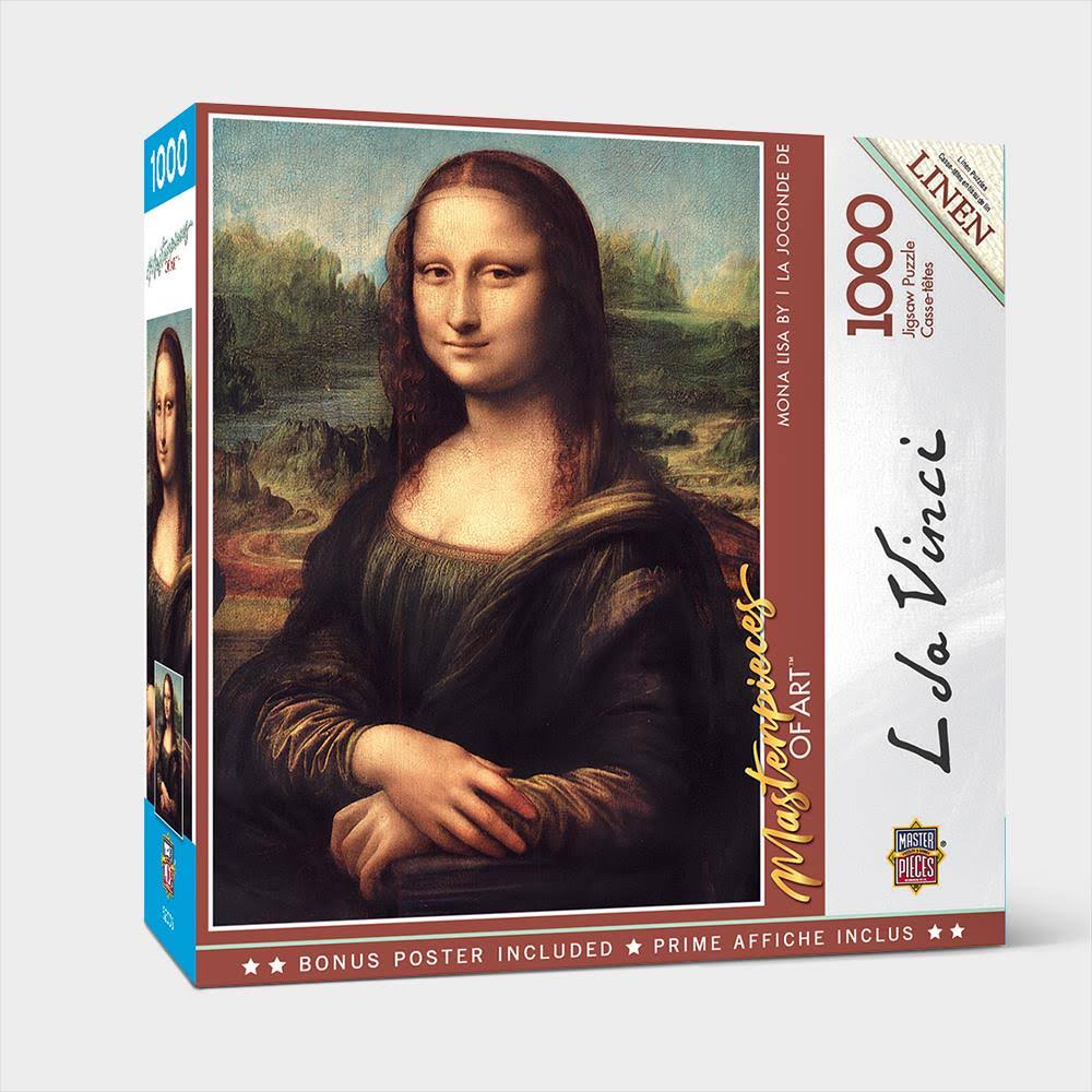 MasterPieces - Mona Lisa - 1000 Piece Jigsaw Puzzle