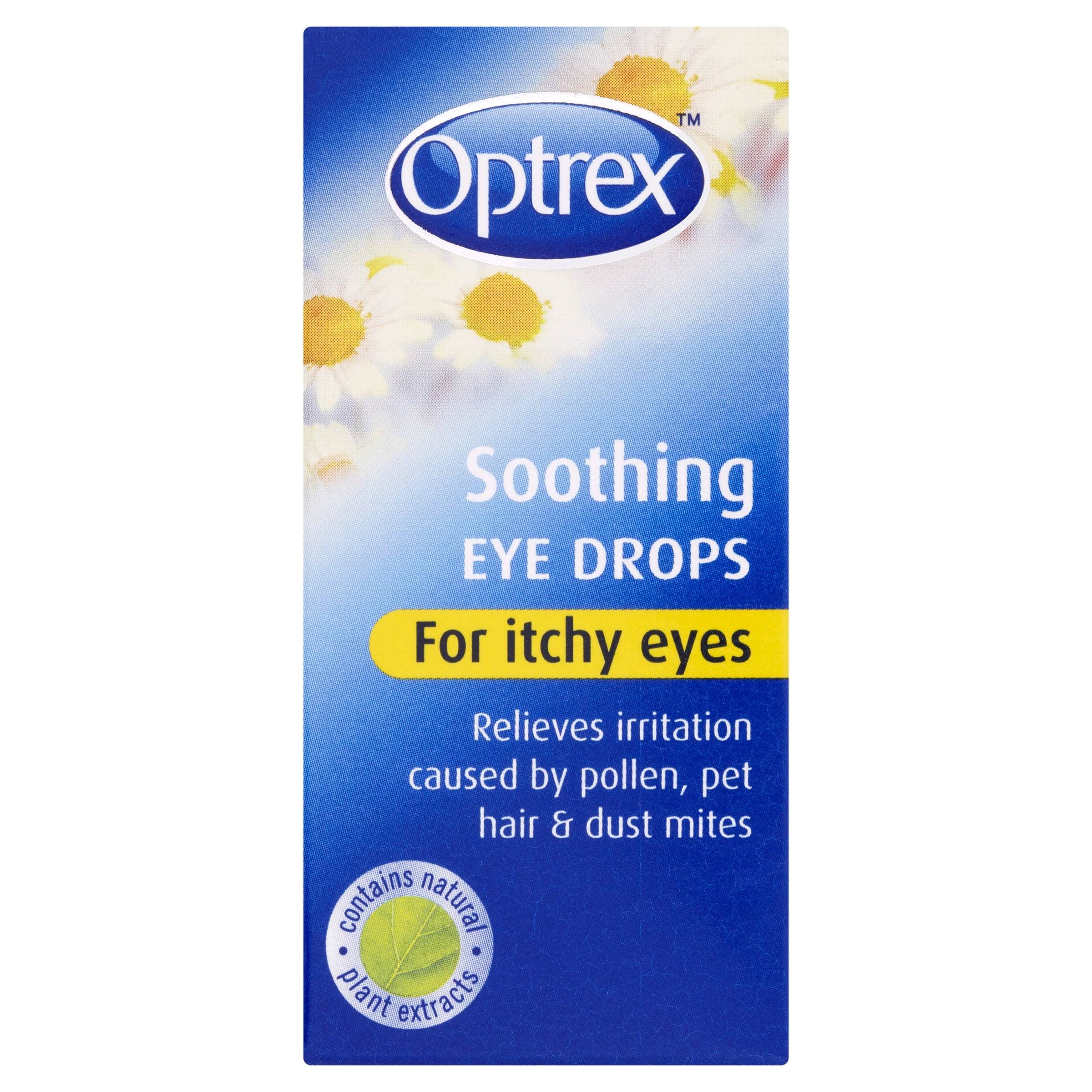 Optrex Soothing Eye Drops - Itchy Eyes, 10ml