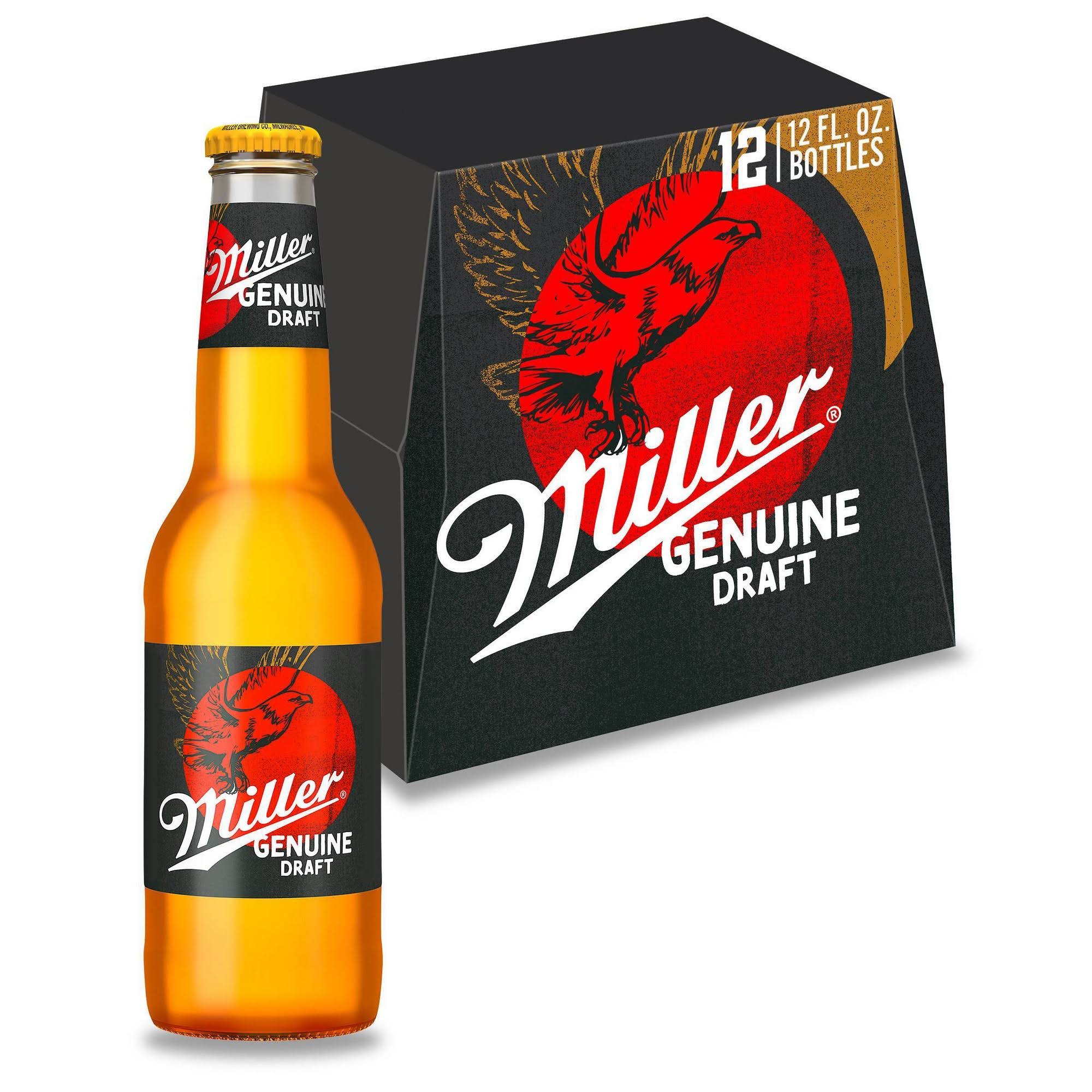 Miller Genuine Draft Beer - 12pk, 12oz