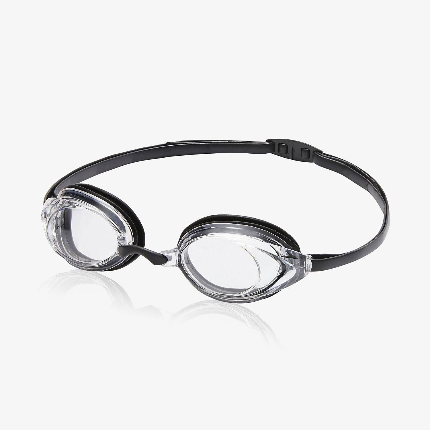 Speedo Vanquisher 2.0 Optical Goggle - Clear Negative - Swimoutlet.com