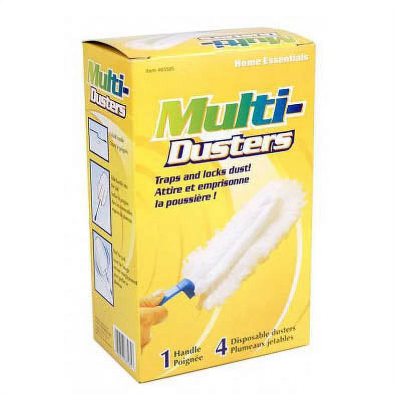 Sayal 83585 - Duster Cleaning Set With Handle And 4 Disposable Dusters