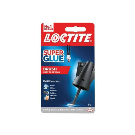 Loctite - Super Glue Liquid, Brush Bottle 5G 2633193