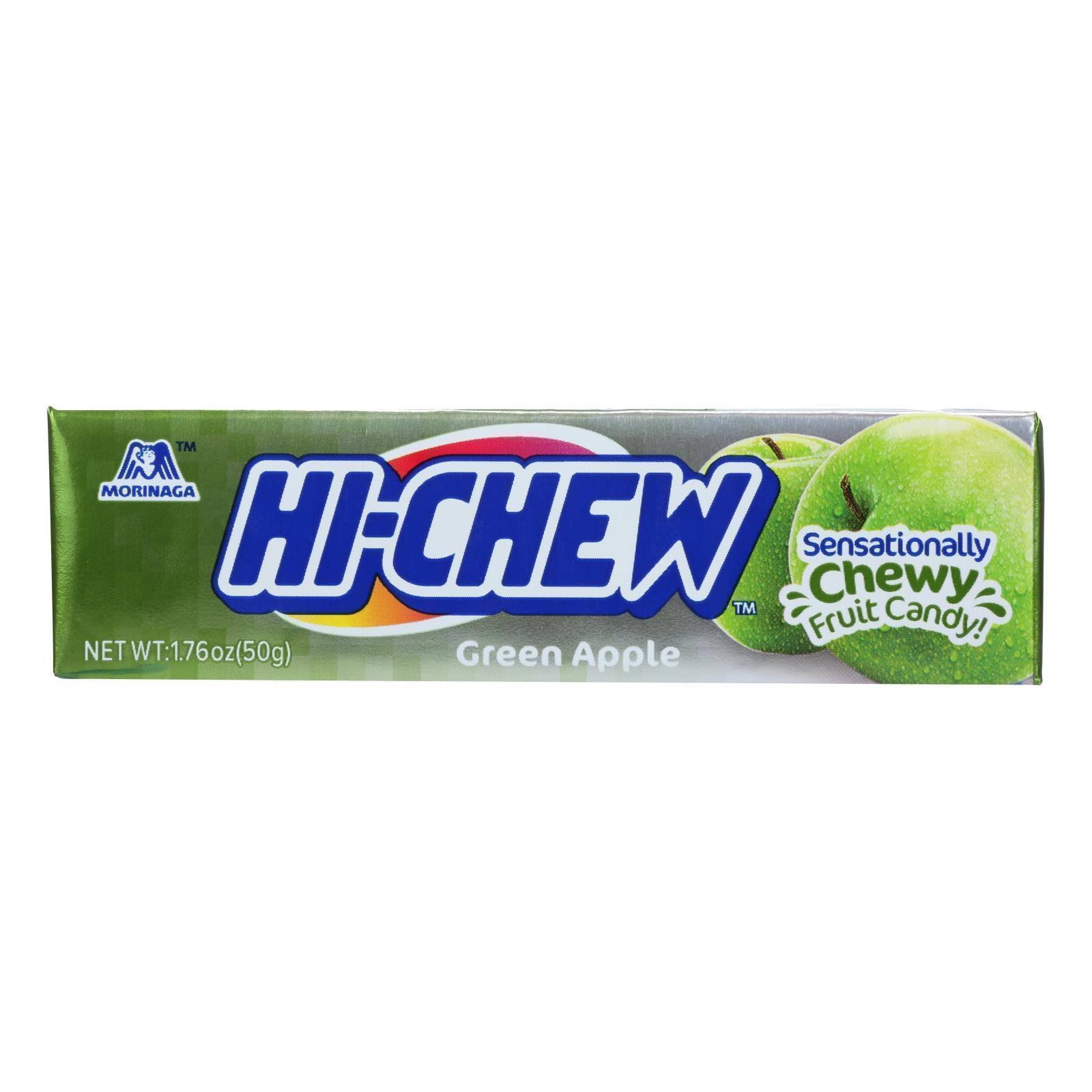 Hi-Chew Fruit Chews - Green Apple, 50g