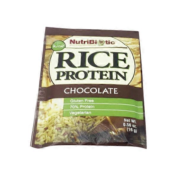NutriBiotic Rice Protein Chocolate Flavor Single Pack - 0.56 oz