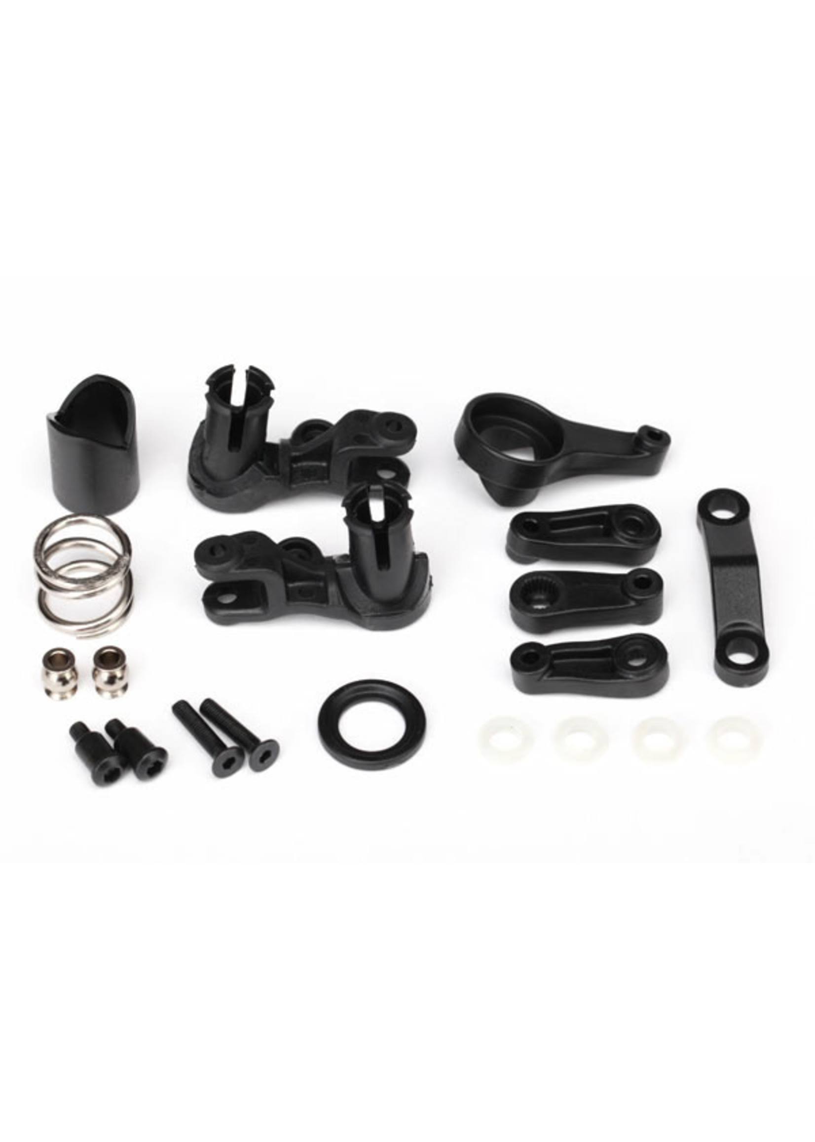 Traxxas 6845X Steering Bellcranks Horns Spring and Retainer Truck