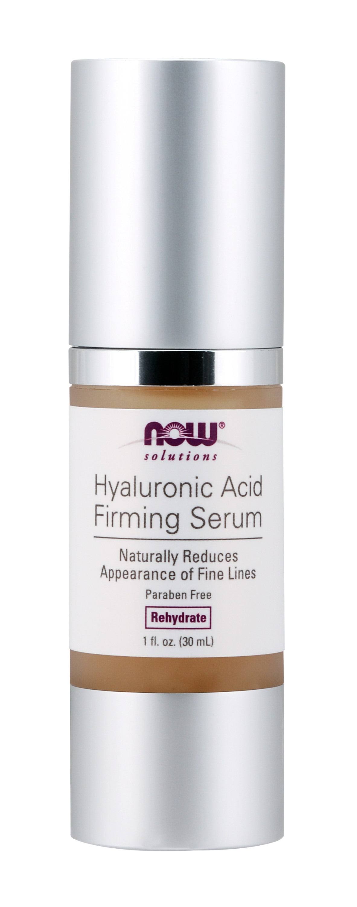 Now Foods Solutions Hyaluronic Acid Firming Serum - 1oz