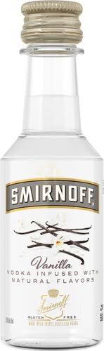 Smirnoff Vanilla Vodka - 50 ml bottle