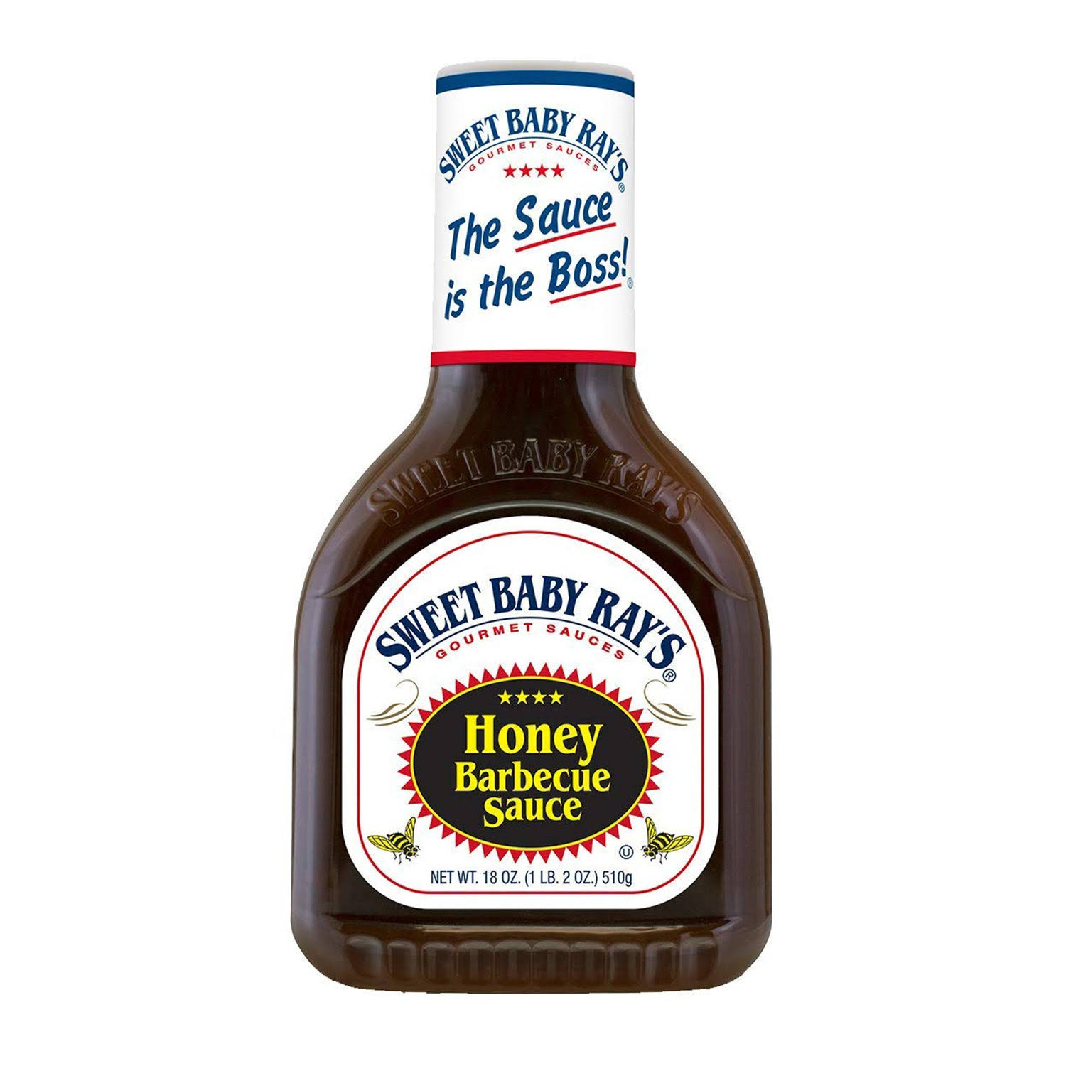 Sweet Baby Rays Sauce, Honey Barbecue - 18 oz