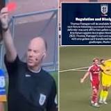 Shrewsbury Town have red card overturned for MISTAKEN IDENTITY as FA confirm the referee confused defender ...
