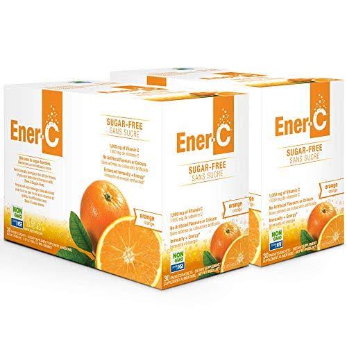 Ener-C Sugar Free Orange 1000mg Vitamin-C, Electrolytes & Vitamin-B, f