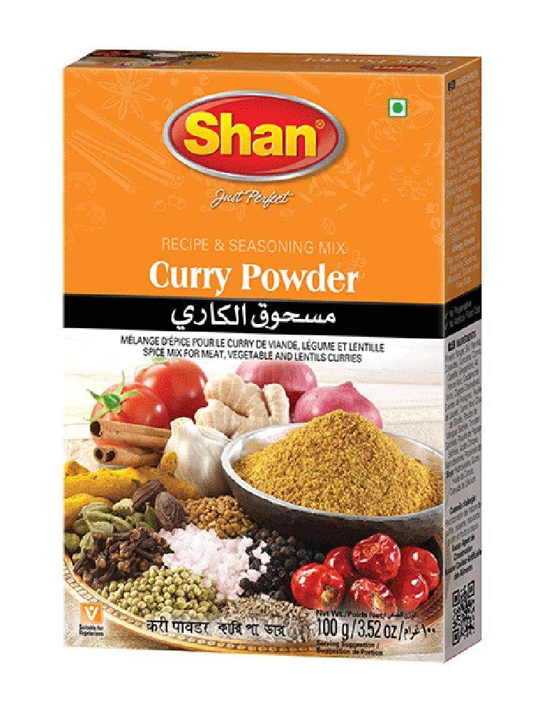 Shan Recipe & Seasoning Mix, Curry Powder - 100 g