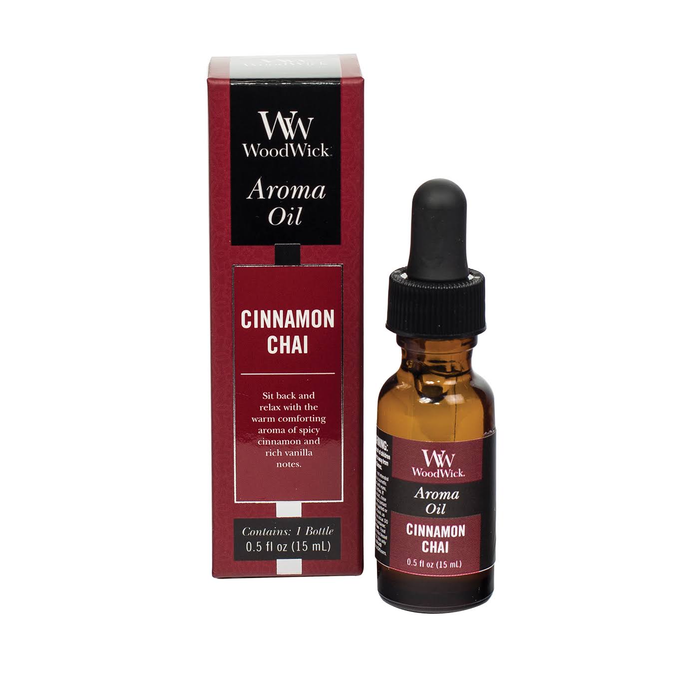 WoodWick Cinnamon Chai Aroma Oil - 0.5oz