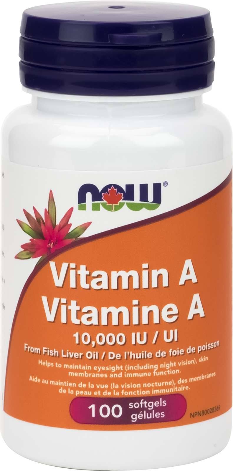 Now Vitamin a 10,000 IU Dietary Supplement - 100ct