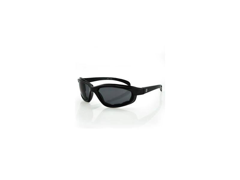 Zan Headgear Arizona Sunglass - Shiny Black Frame/Smoked Lenses