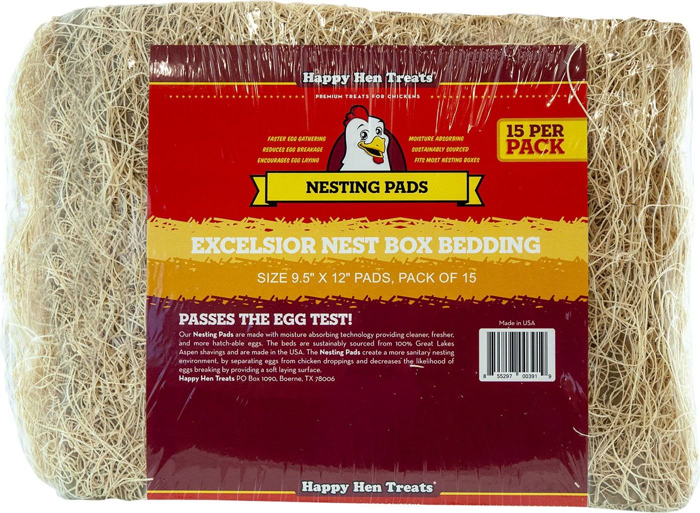 Durvet - Happy Hen D - Nesting Pads - 15 ct