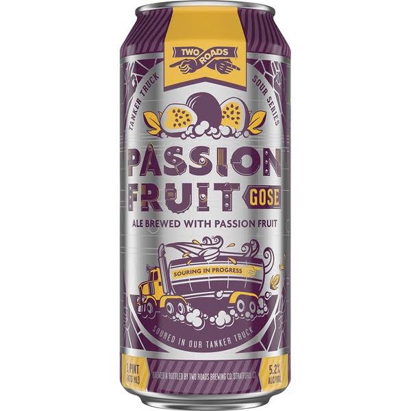 Two Roads Passion Fruit Gose - 16oz Can