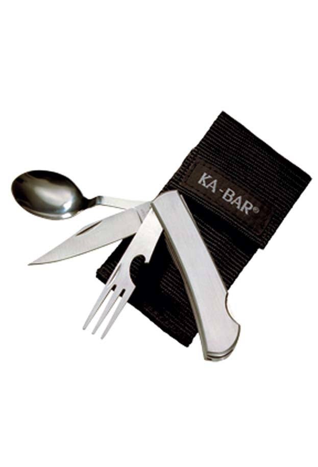 KA-BAR Original Hobo Stainless Fork/Knife/Spoon