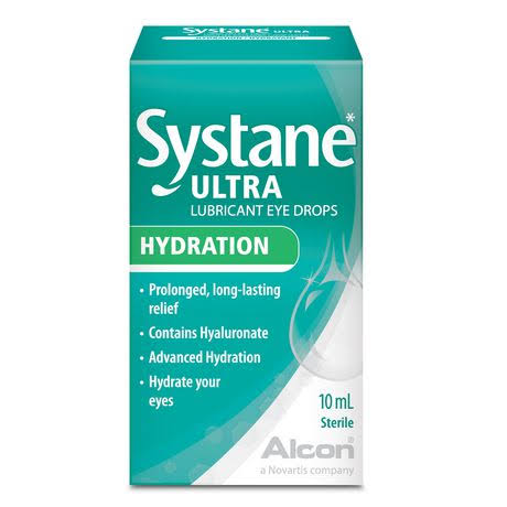 Systane Hydration Ultra Lubricant Eye Drops - 10ml