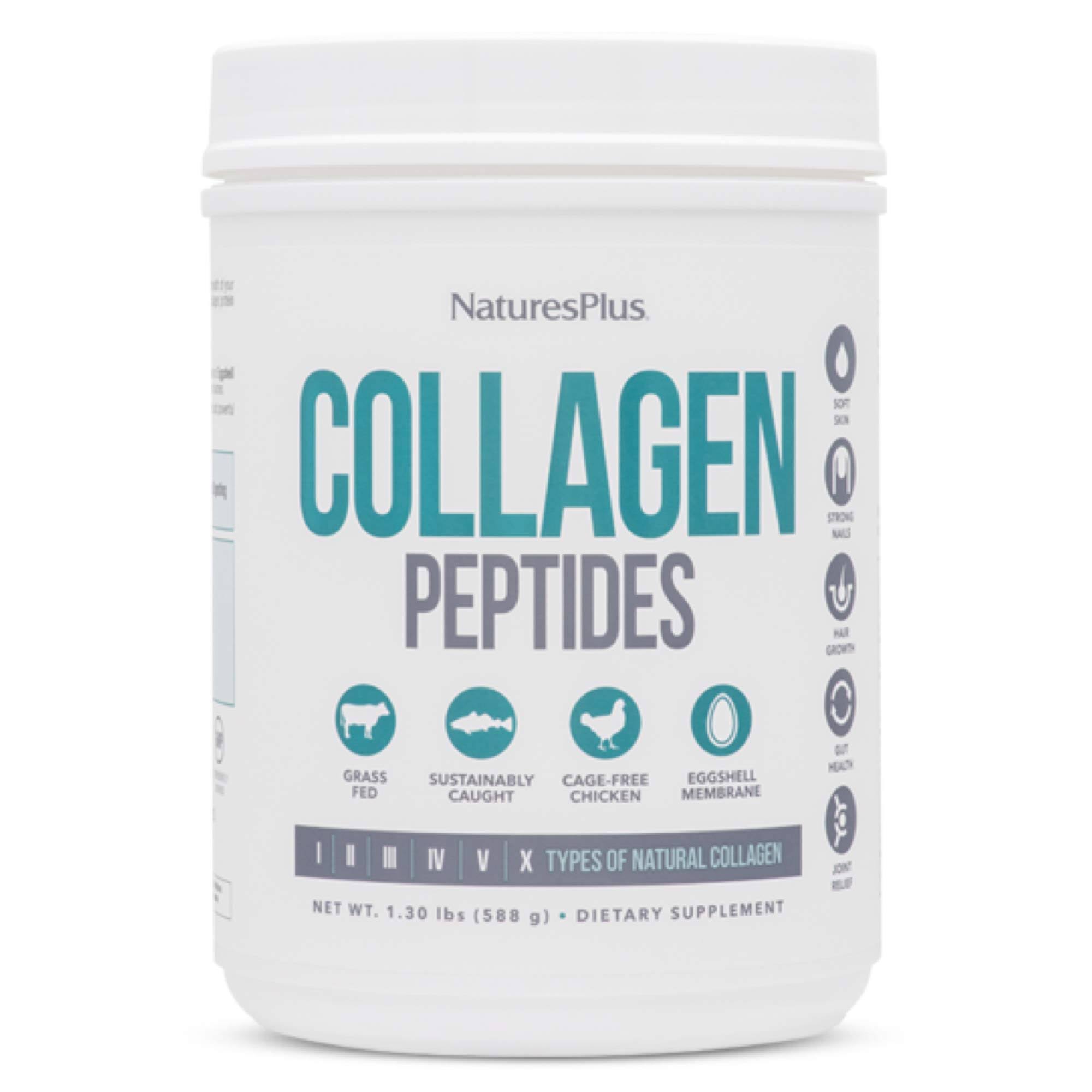 Nature's Plus Collagen Peptides Powder -1.3 Pounds