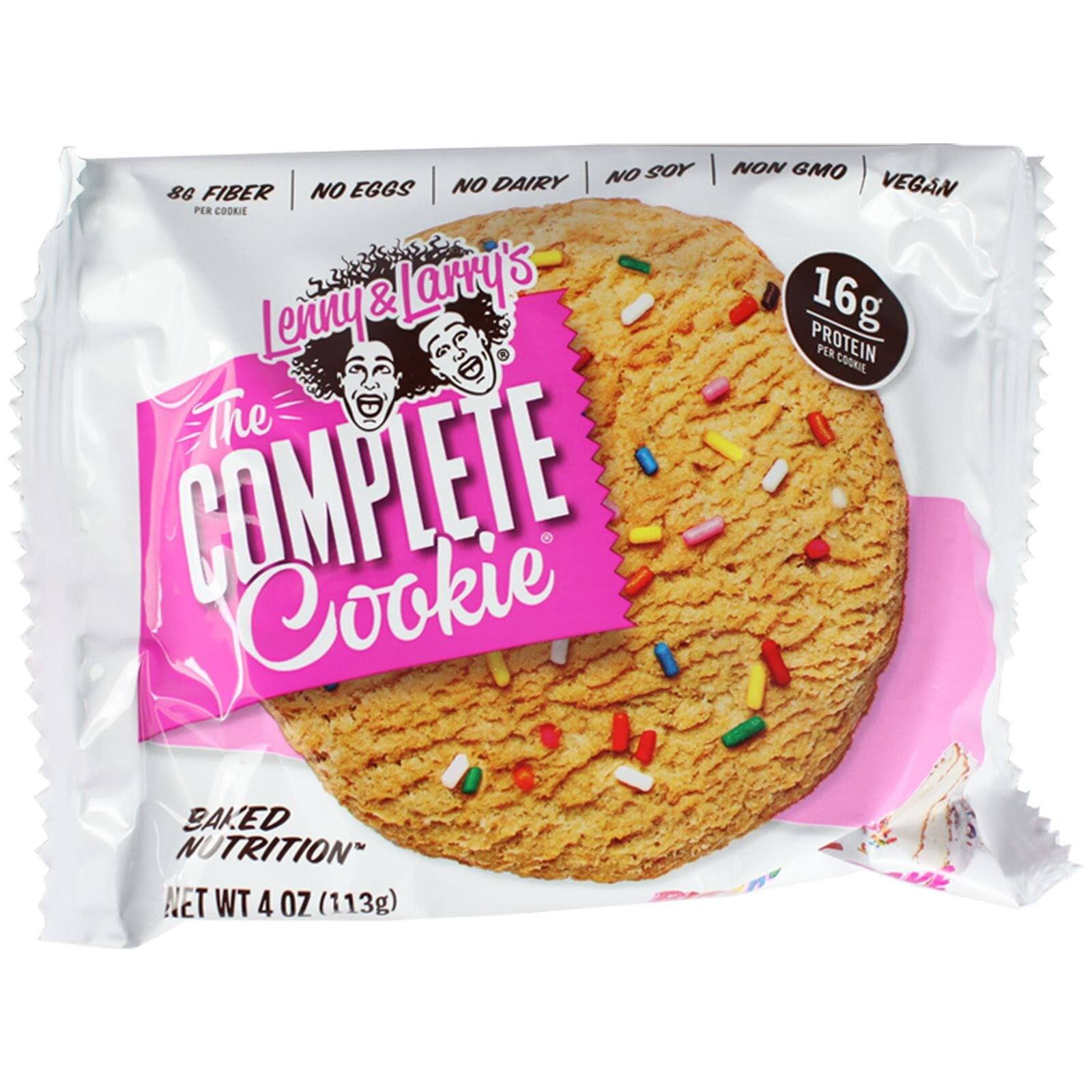 Lenny and Larry's The Complete Cookie All Natural Vegan Protein Cookie - 4oz