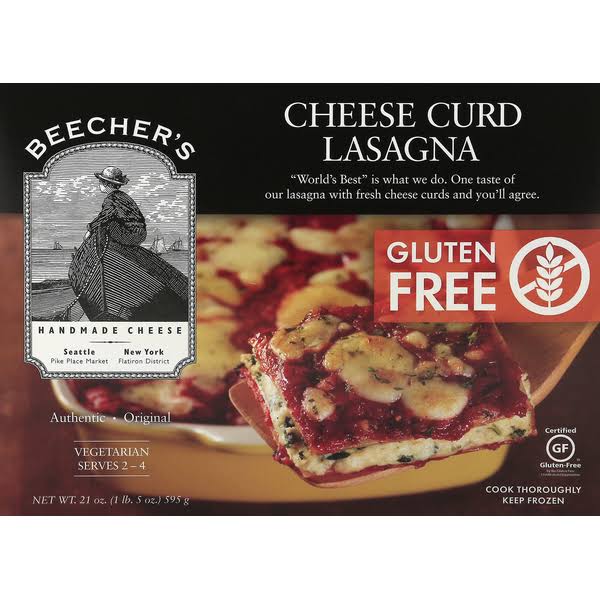 Beecher's Lasagna, Cheese Curd - 21 oz