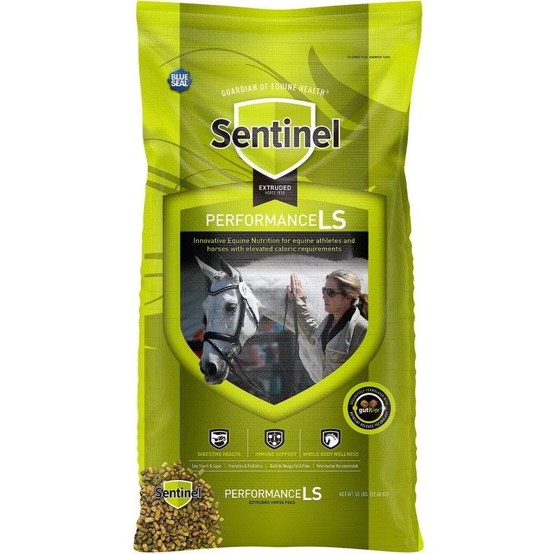 Blue Seal Sentinel Performance LS Horse Feed - 50lbs