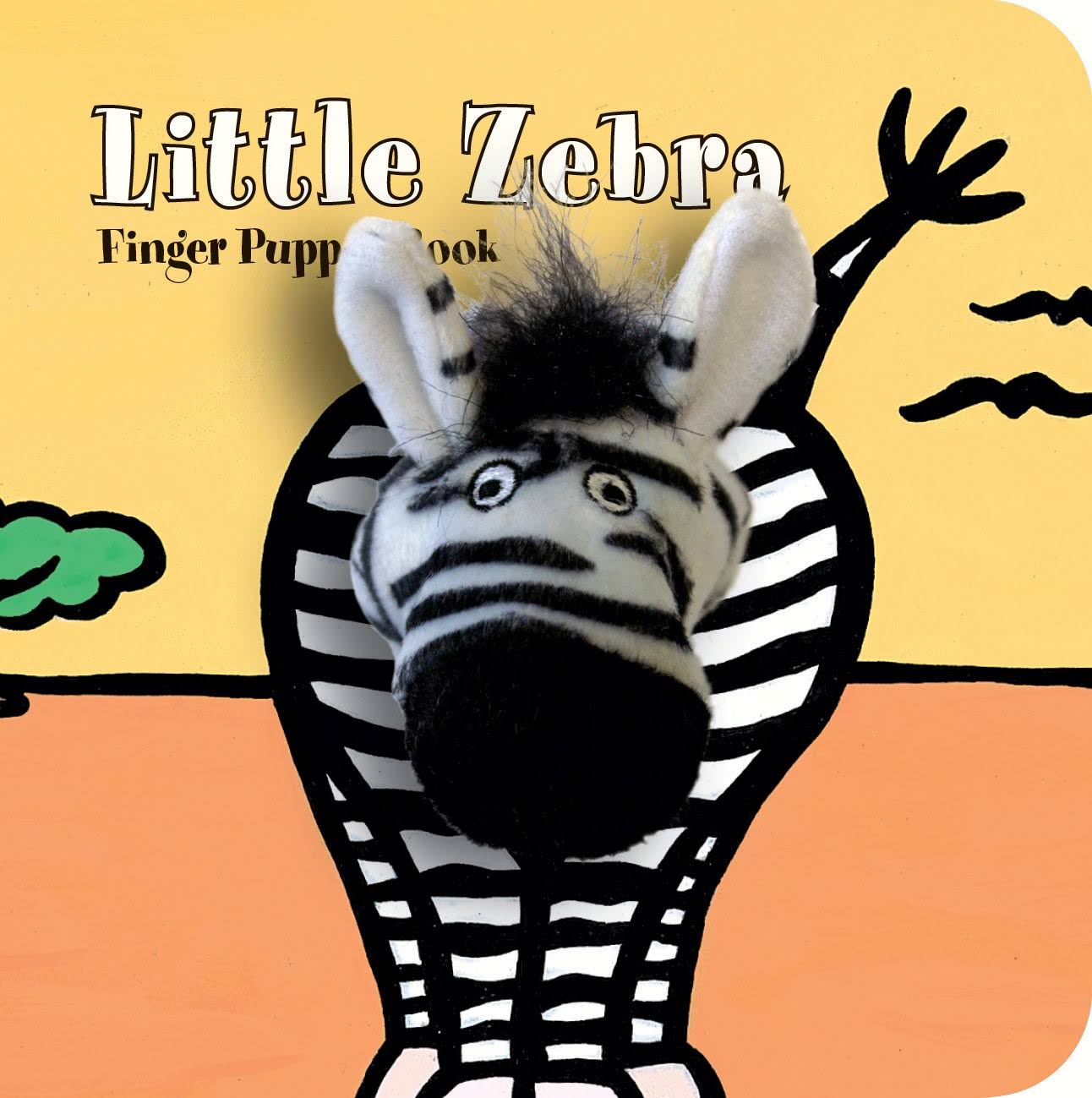 Little Zebra: Finger Puppet Book - Chronicle Books