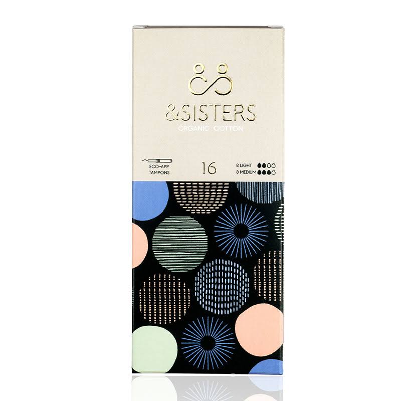 SISTERS Eco Applicator Tampons Mixed 16 Pack