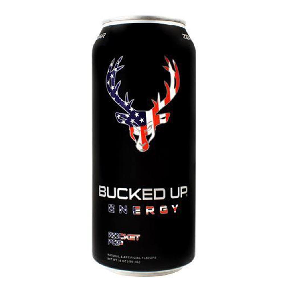 Bucked Up Energy 12/16oz Rocket Pop
