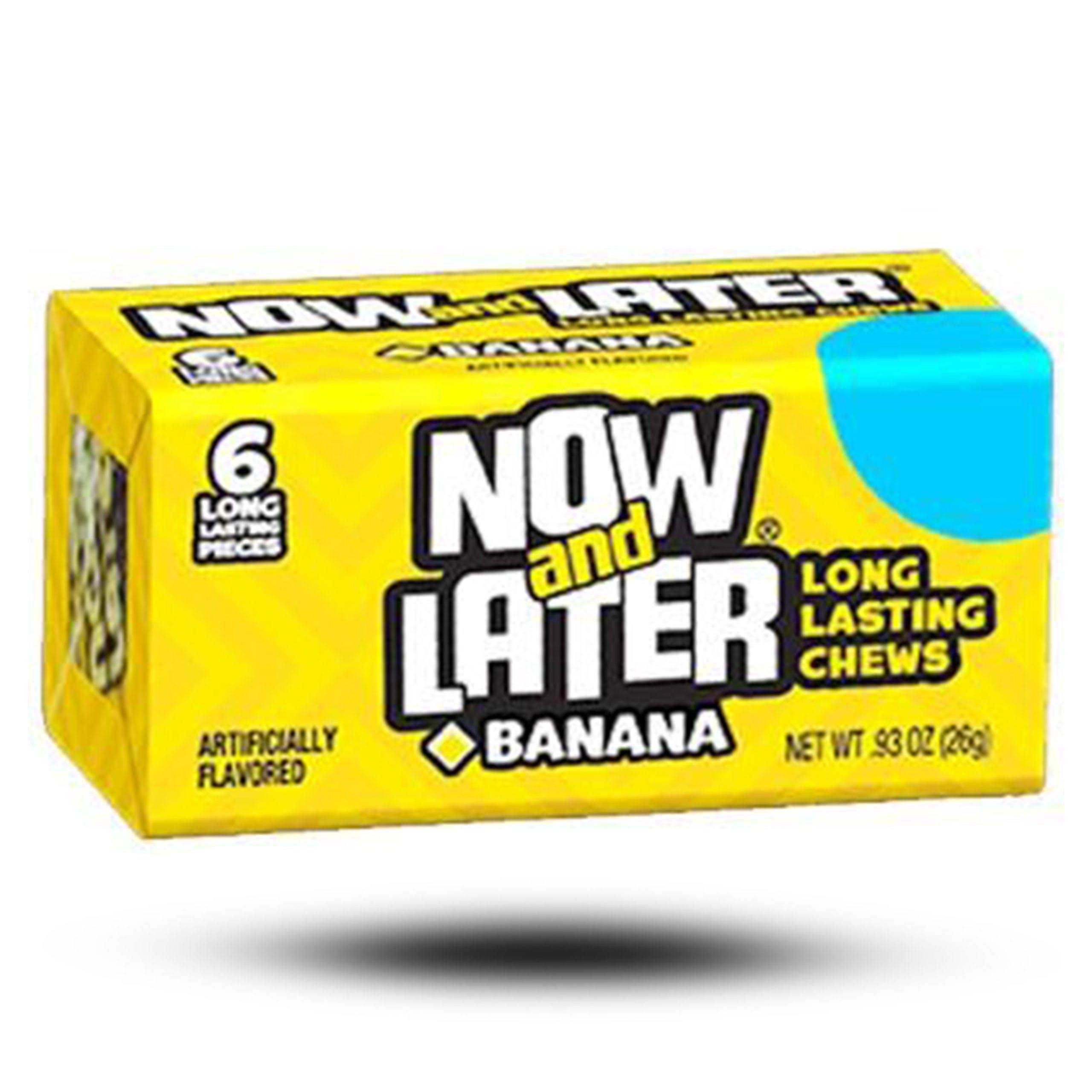 Now and Later Banana Candy 6-Pack
