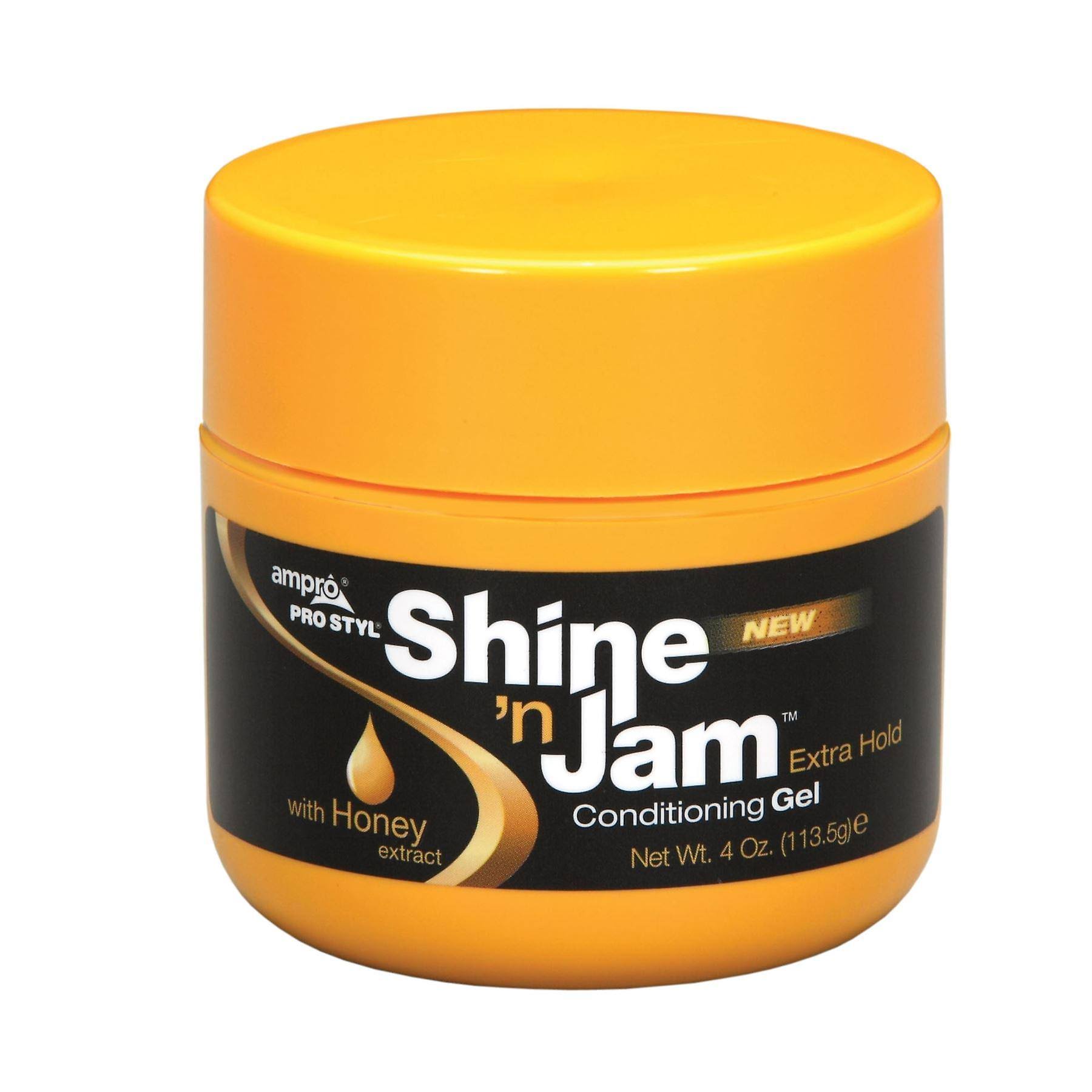 Ampro Shine 'n Jam Conditioning Gel - Extra Hold, 4oz