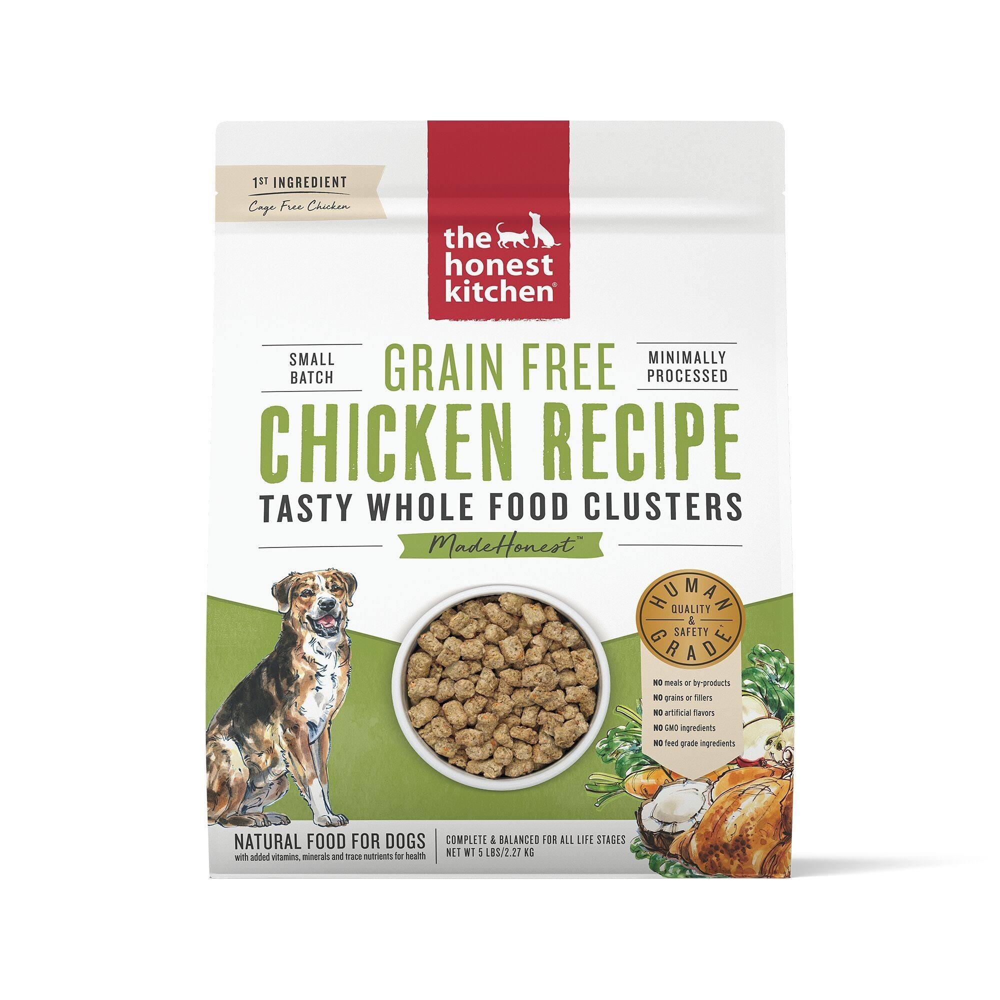The Honest Kitchen Grain Free Whole Food Clusters Dog Food - Chicken - 5 lbs.