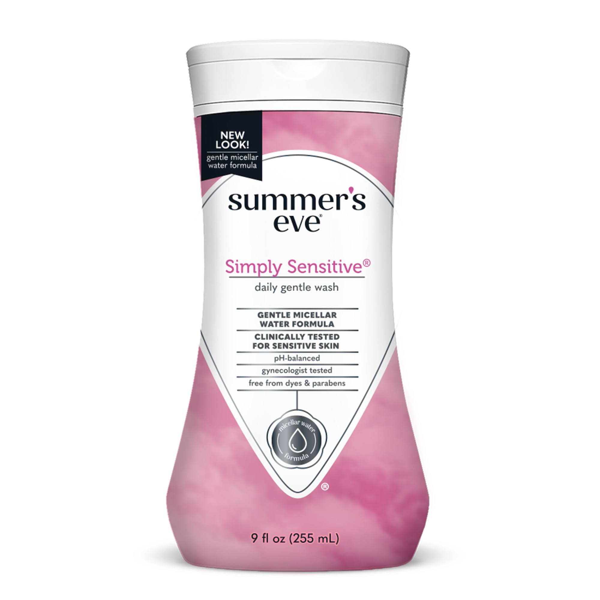 Summer's Eve Simply Sensitive Cleansing Wash - 9 oz