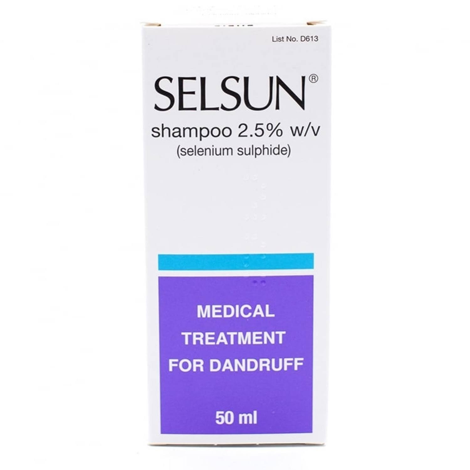 Selsun Medicated Dandruff Treatment Shampoo