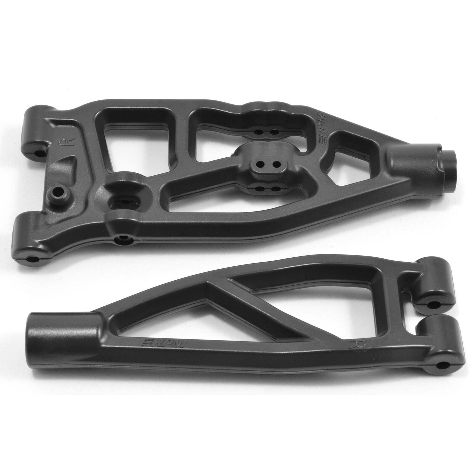 RPM RPM81602 Front Right Upper & Lower A-Arms Black