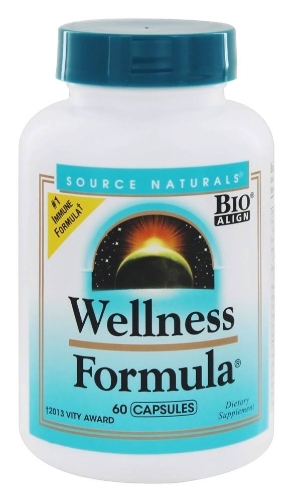 Source Naturals Wellness Formula Dietary Supplement - 60 Capsules
