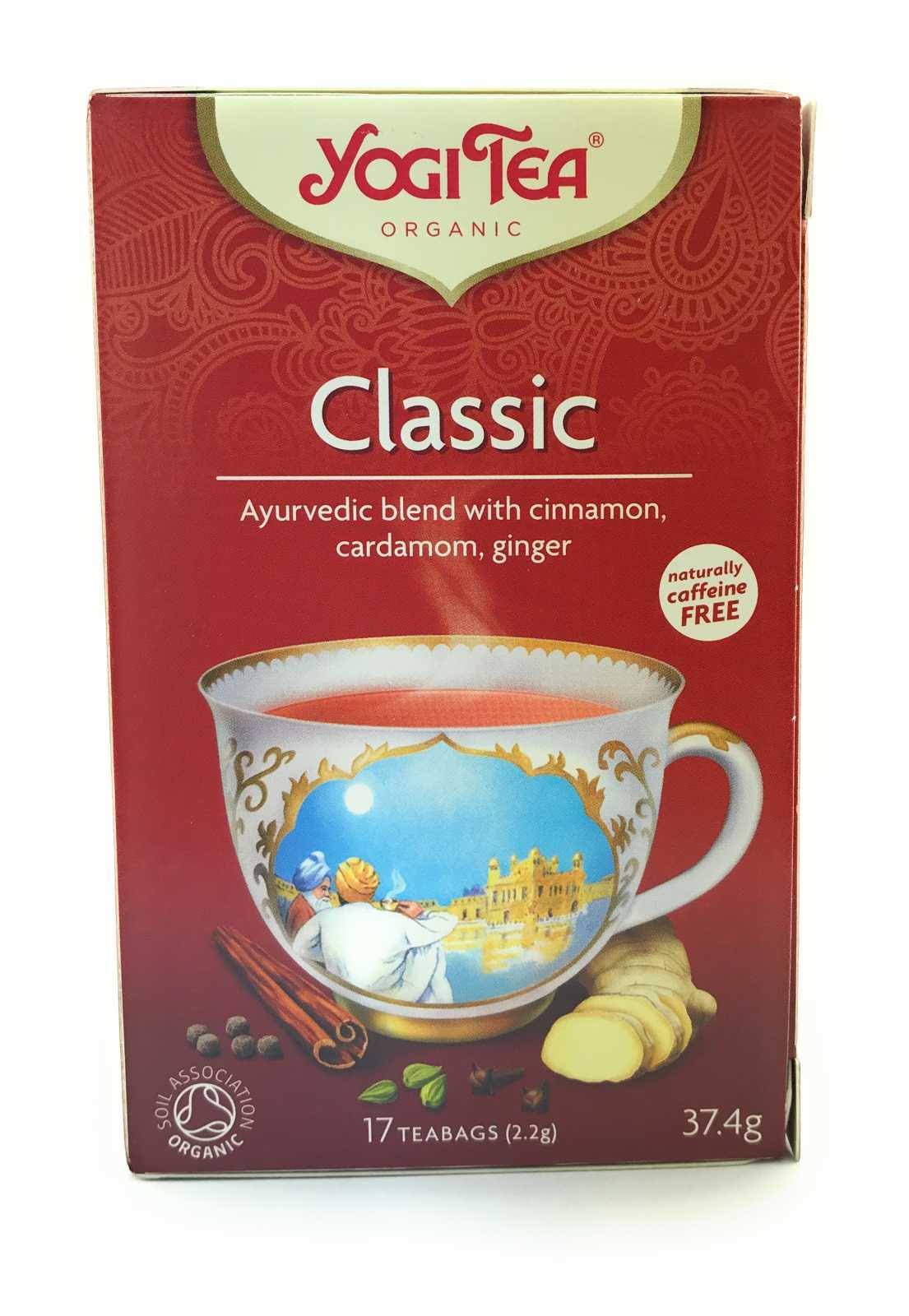 Yogi Tea Organic Classic Tea - 17 Teabags, 37.4g