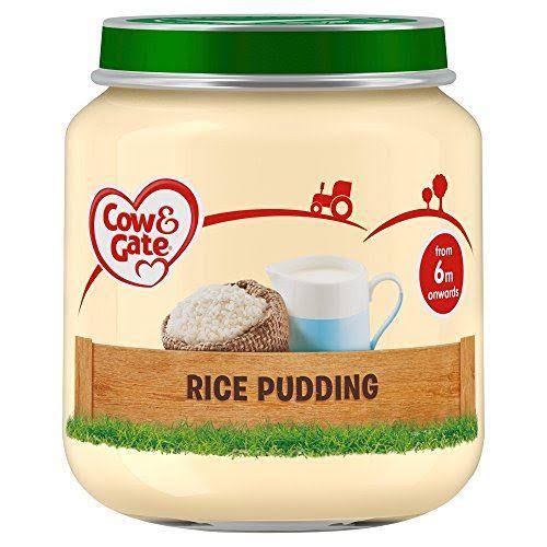Cow and Gate Rice Pudding Jar - 125g