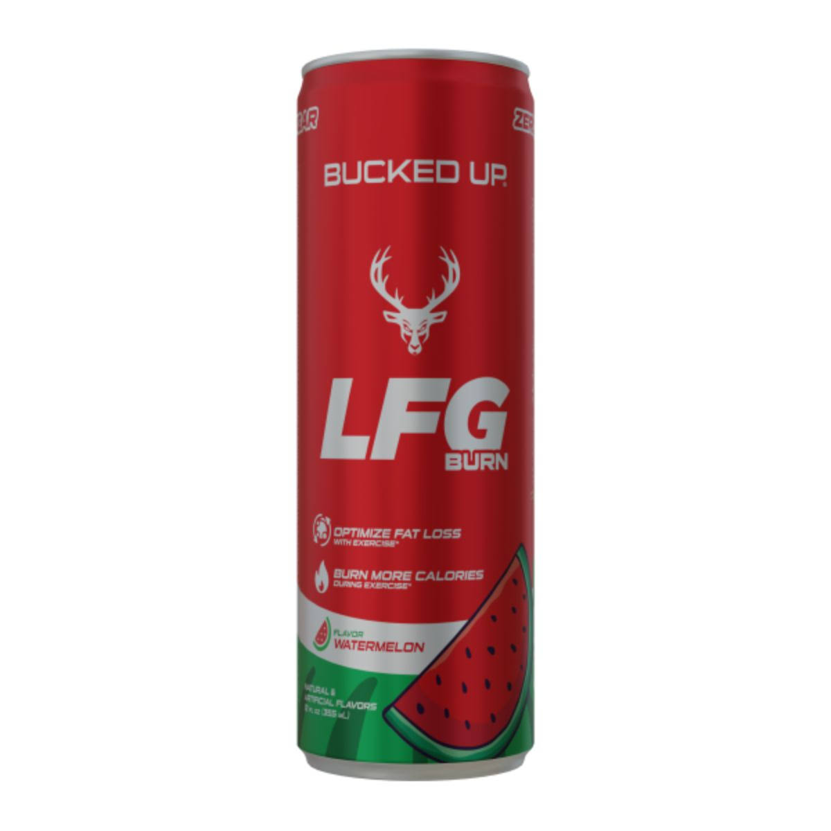 Bucked Up LFG Metabolism Boosting Energy Case (12 cans) / Watermelon
