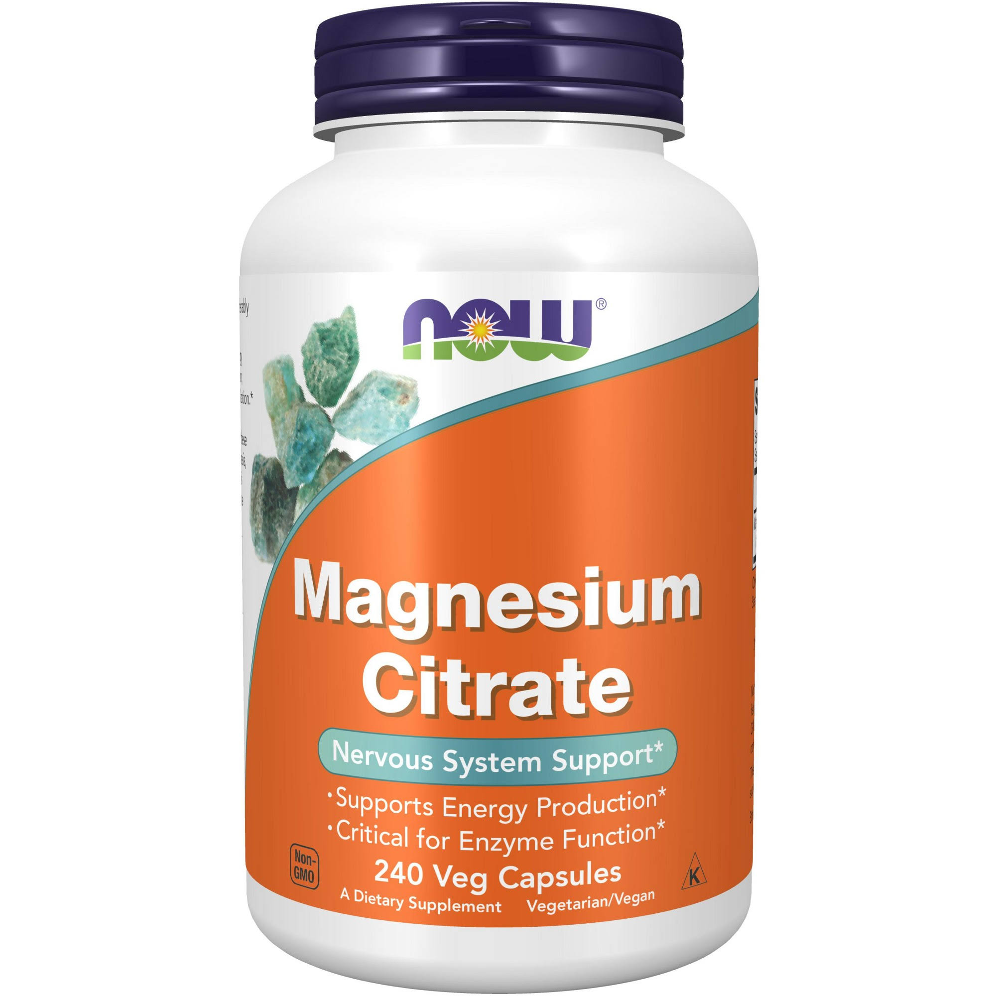 Now Foods Magnesium Citrate Dietary Supplement - 240ct