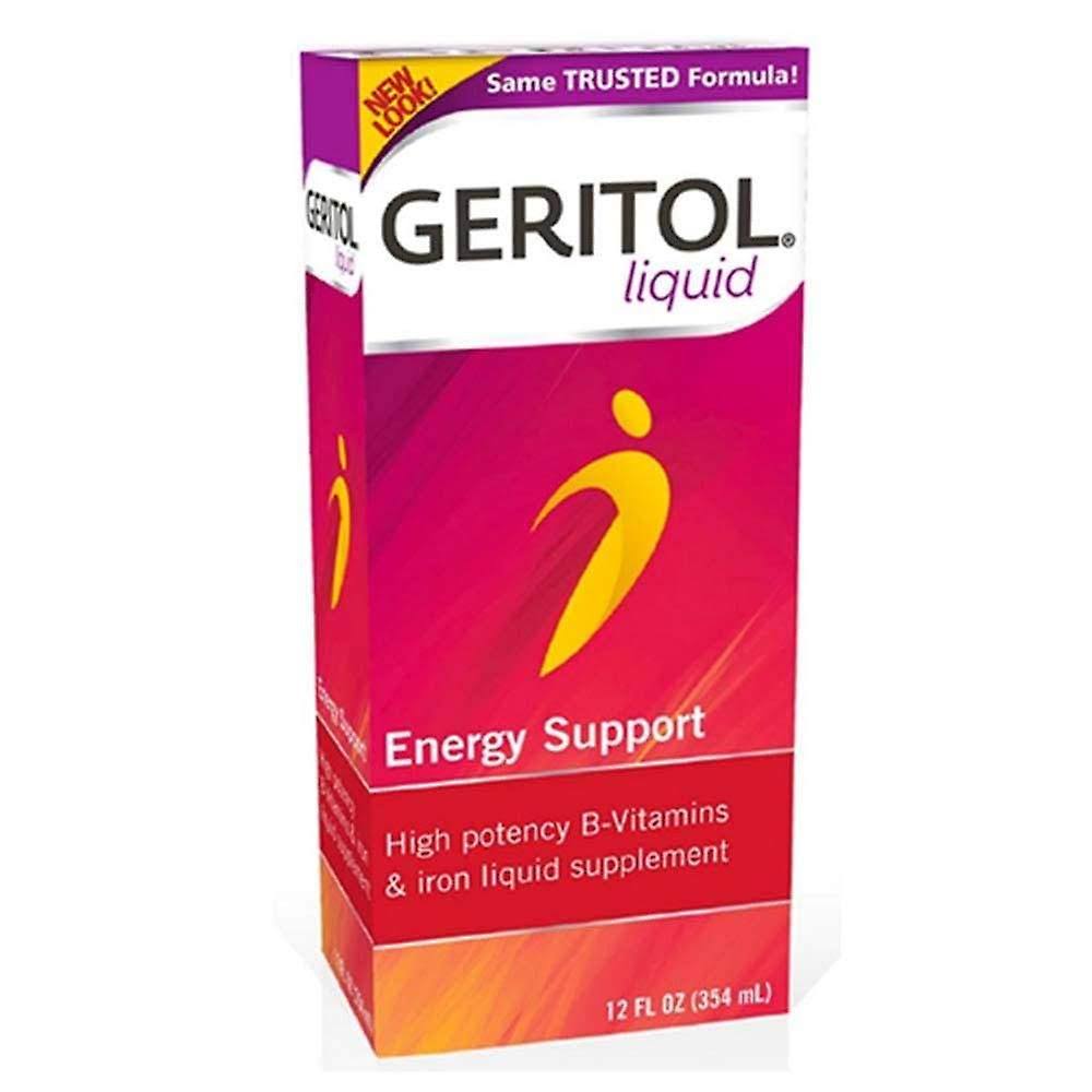 Geritol High Potency Vitamin and Iron Supplement - with Ferrex Tonic, 12oz