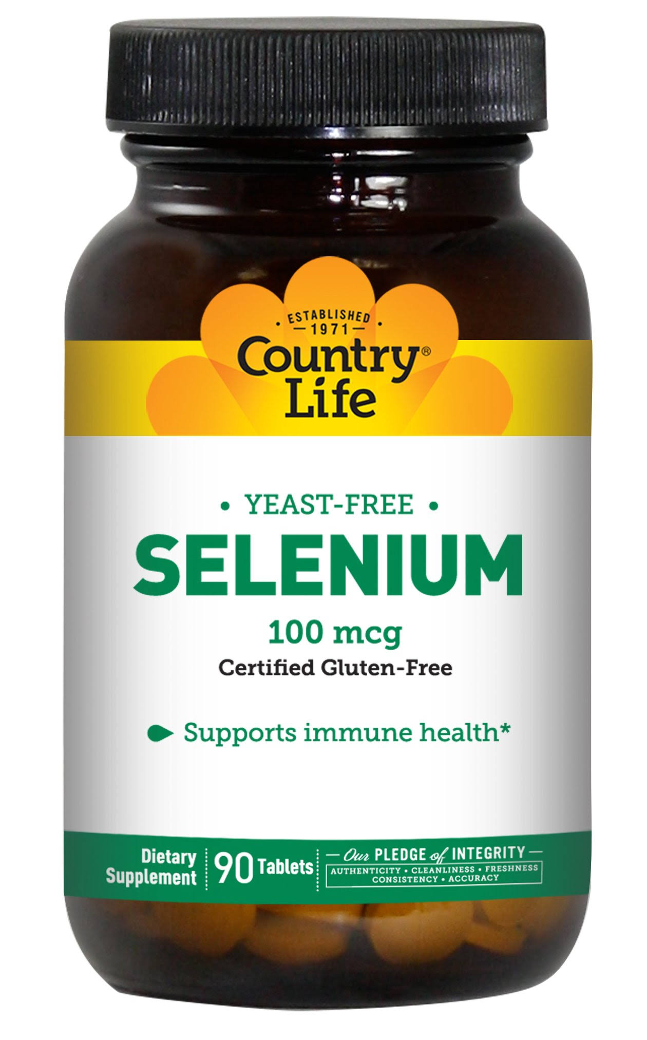 Country Life Vitamins Selenium
