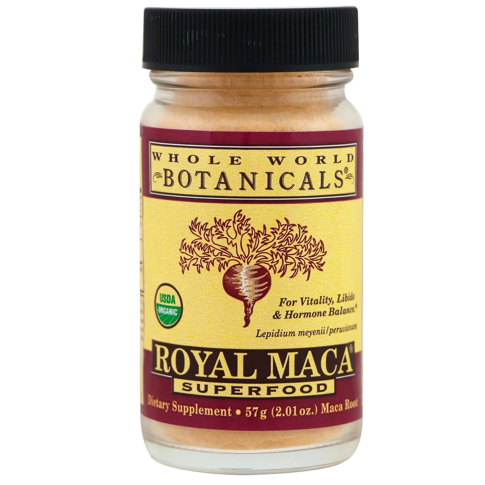 Whole World Botanicals Royal Maca Powder Superfood 2.01 oz.